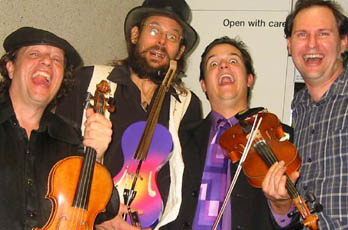 Bemac Four Fiery Fiddlers - Spiros, Andrew, Fred, Shenton 
